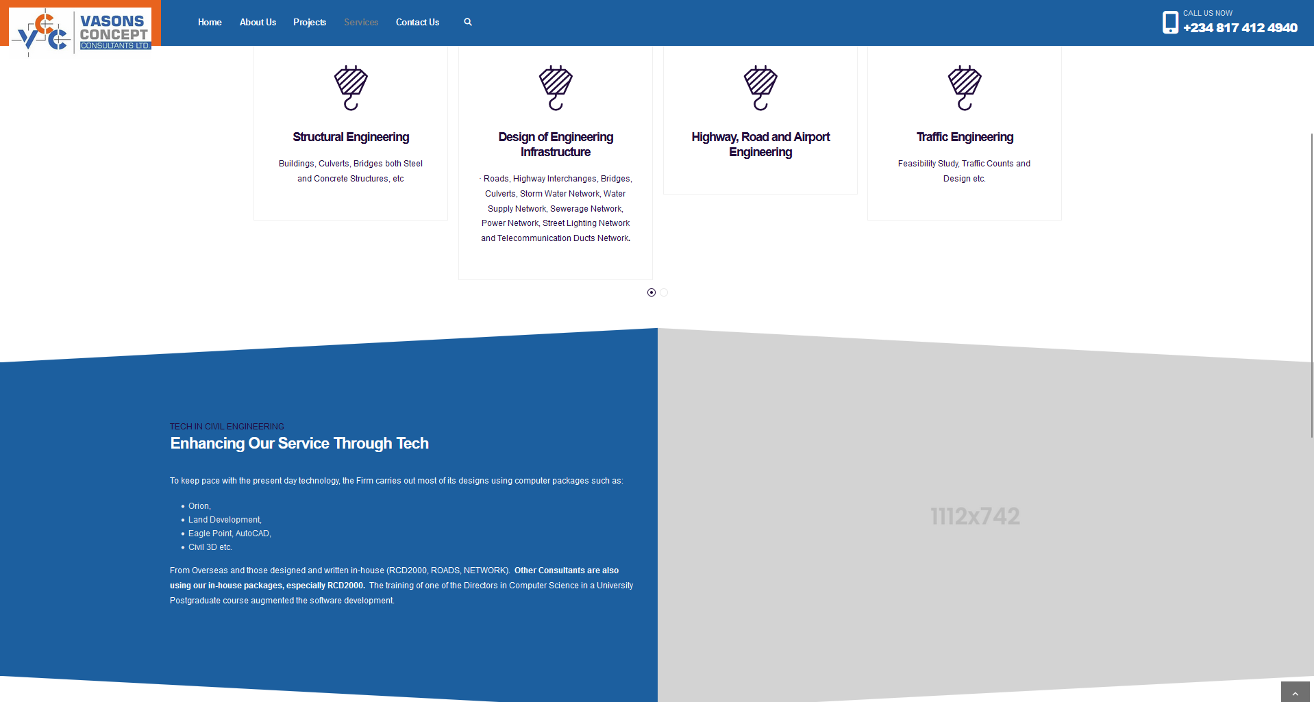 Vasons Consultants Services Page